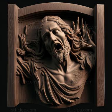 3D model st jesus (STL)